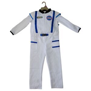 Astronaut - Member's Mark Kids Space Explorer Costume with Jumpsuit, Headpiece,